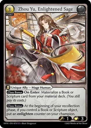 Zhou Yu, Enlightened Sage (073) - Abyssal Heaven