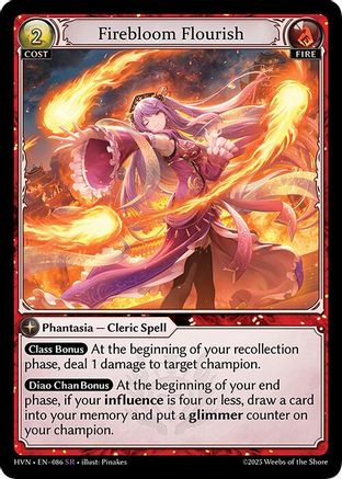 Firebloom Flourish (086) - Abyssal Heaven Foil