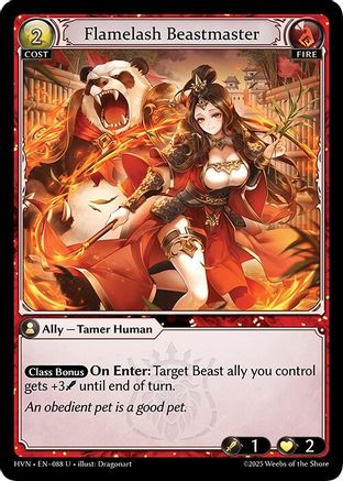 Flamelash Beastmaster (088) - Abyssal Heaven