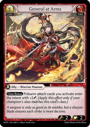 General at Arms (089) - Abyssal Heaven Foil