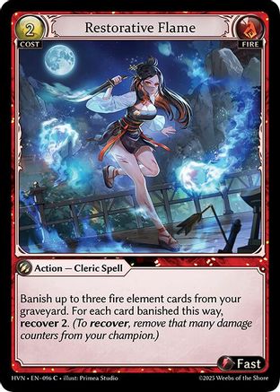 Restorative Flame (096) - Abyssal Heaven Foil