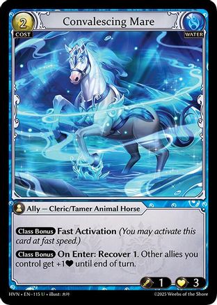 Convalescing Mare (115) - Abyssal Heaven Foil