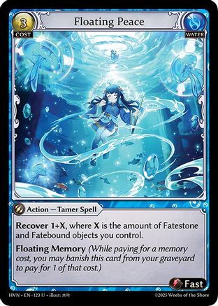 Floating Peace (123) - Abyssal Heaven Foil