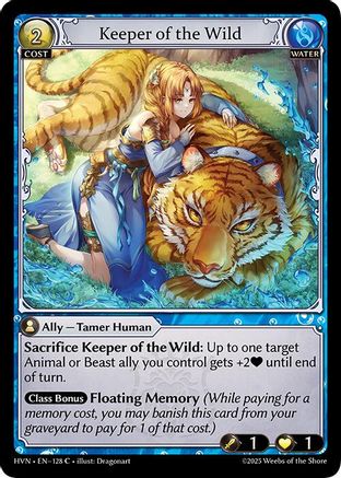 Keeper of the Wild (128) - Abyssal Heaven Foil
