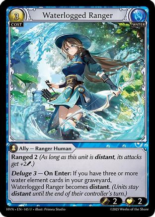 Waterlogged Ranger (145) - Abyssal Heaven Foil