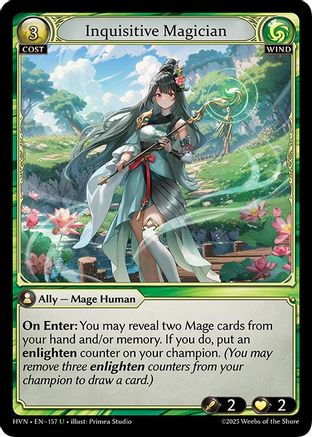 Inquisitive Magician (157) - Abyssal Heaven Foil