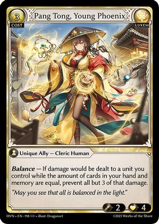 Pang Tong, Young Phoenix (198) - Abyssal Heaven Foil