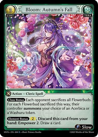 Bloom: Autumn's Fall (204) - Abyssal Heaven Foil