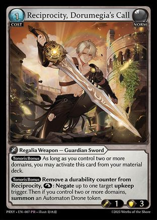 Reprocity, Dorumegia's Call (007) - Proxias Vault