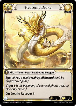 Heavenly Drake (046) - Promotional Cards Foil