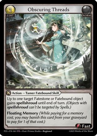 Obscuring Threads (061) - Promotional Cards