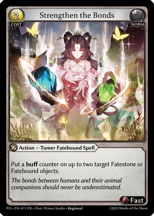 Strengthen the Bonds (071) - Promotional Cards