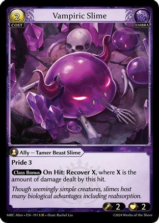 Vampiric Slime (191) - Mercurial Heart Alter Edition Foil
