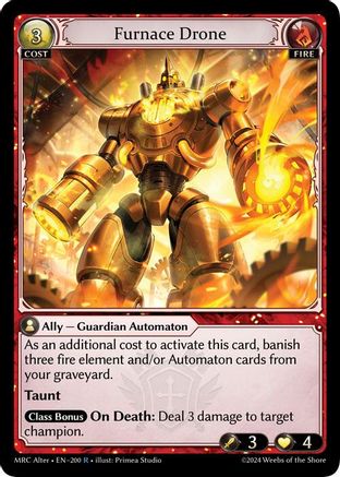 Furnace Drone (200) - Mercurial Heart Alter Edition Foil