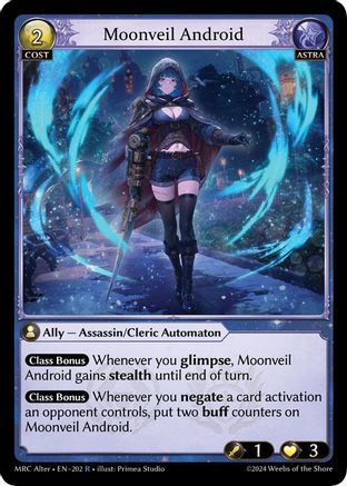 Moonveil Android (202) - Mercurial Heart Alter Edition Foil