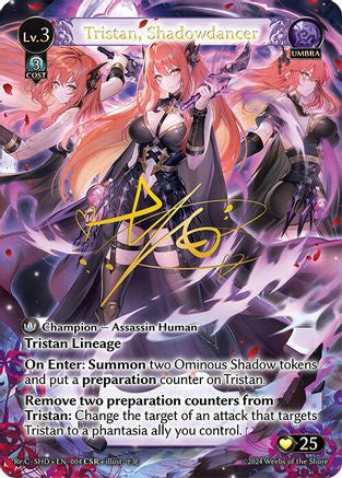 Tristan, Shadowdancer (CSR) (004) - Tristan Shadowdancer ReCollection Lite Foil
