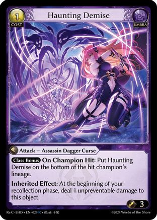 Haunting Demise (029) - Tristan Shadowdancer ReCollection Lite