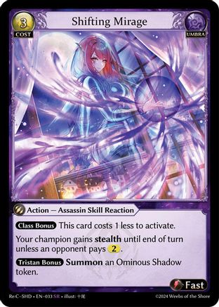 Shifting Mirage (033) - Tristan Shadowdancer ReCollection Lite