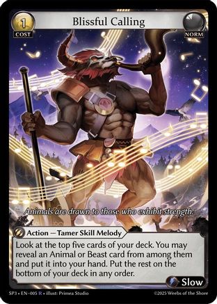Blissful Calling (005) - Supporter Pack 3 Foil