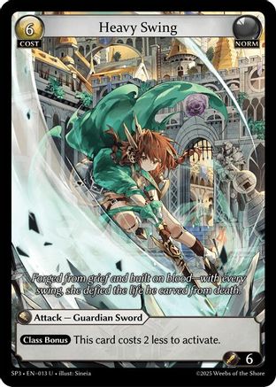 Heavy Swing (013) - Supporter Pack 3 Foil