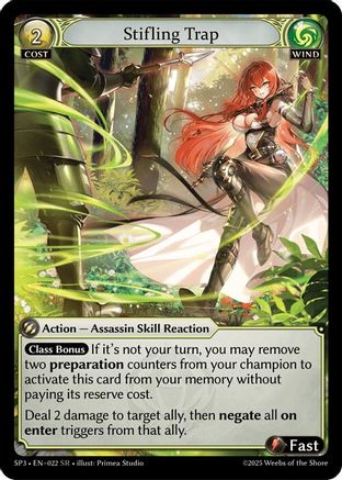 Stifling Trap (022) - Supporter Pack 3