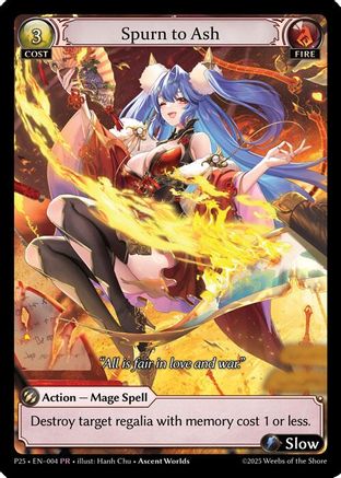 Spurn to Ash (004) - Promotional Cards