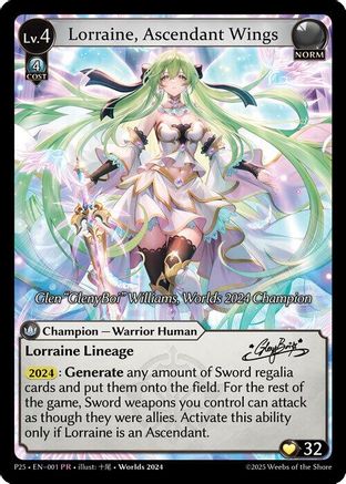 Lorraine, Ascendant Wings (003) - Supporter Pack 3