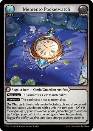 Memento Pocketwatch (014) - Distorted Reflections