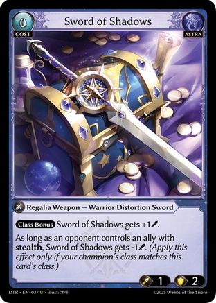Sword of Shadows (037) - Distorted Reflections