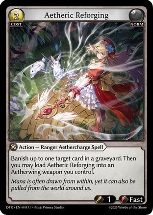 Aetheric Reforging (044) - Distorted Reflections Foil
