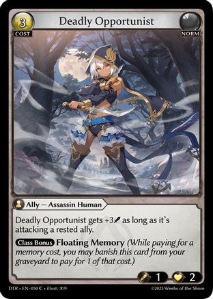 Deadly Opportunist (050) - Distorted Reflections Foil