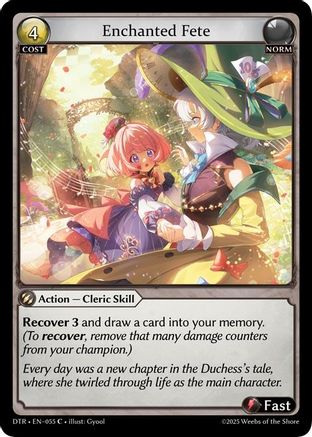 Enchanted Fete (055) - Distorted Reflections Foil