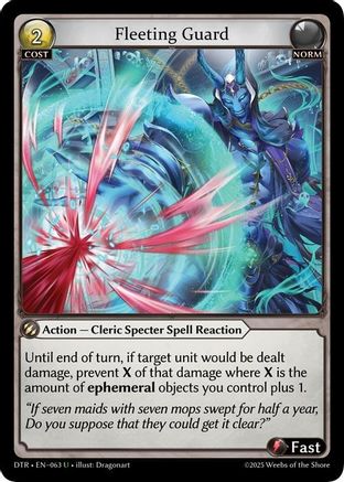 Fleeting Guard (063) - Distorted Reflections