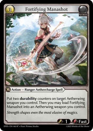 Fortifying Manashot (065) - Distorted Reflections Foil