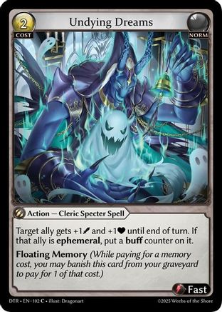 Undying Dreams (102) - Distorted Reflections Foil