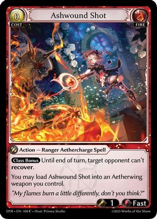 Ashwound Shot (108) - Distorted Reflections Foil