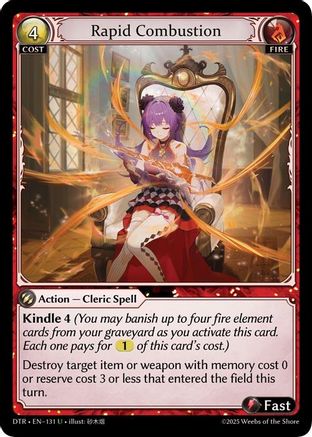 Rapid Combustion (131) - Distorted Reflections