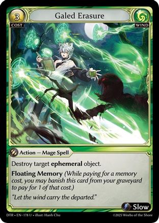 Galed Erasure (178) - Distorted Reflections Foil