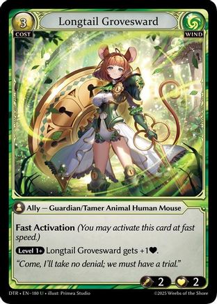 Longtail Grovesward (180) - Distorted Reflections Foil