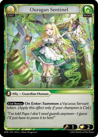 Ouragan Sentinel (183) - Distorted Reflections