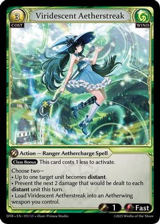 Viridescent Aetherstreak (193) - Distorted Reflections