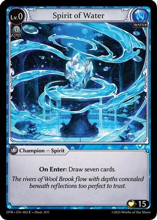 Spirit of Water (2) - Distorted Reflections Starter Decks