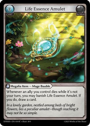 Life Essence Amulet (14) - Distorted Reflections Starter Decks