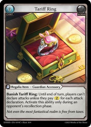 Tariff Ring (19) - Distorted Reflections Starter Decks