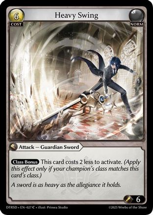 Heavy Swing (27) - Distorted Reflections Starter Decks