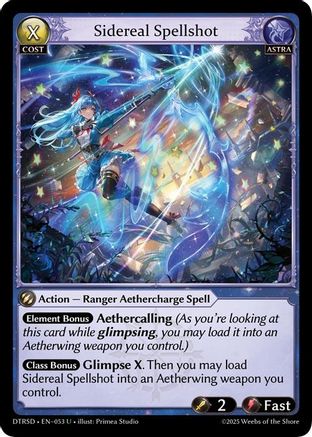 Sidereal Spellshot (53) - Distorted Reflections Starter Decks