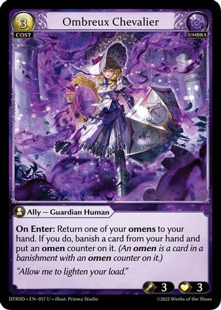 Ombreux Chevalier (57) - Distorted Reflections Starter Decks