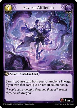 Reverse Affliction (58) - Distorted Reflections Starter Decks