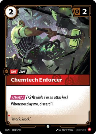 Chemtech Enforcer (003/298) CN - Origins