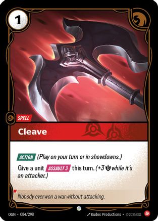 Cleave (004/298) CN - Origins